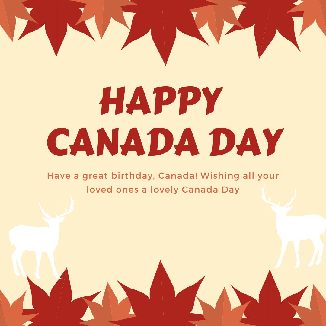 Canada Day Messages Wishes, Messages and status